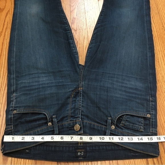 Citizens Of Humanity Dark Wash cropped straight leg jeans - Picture 8 of 16